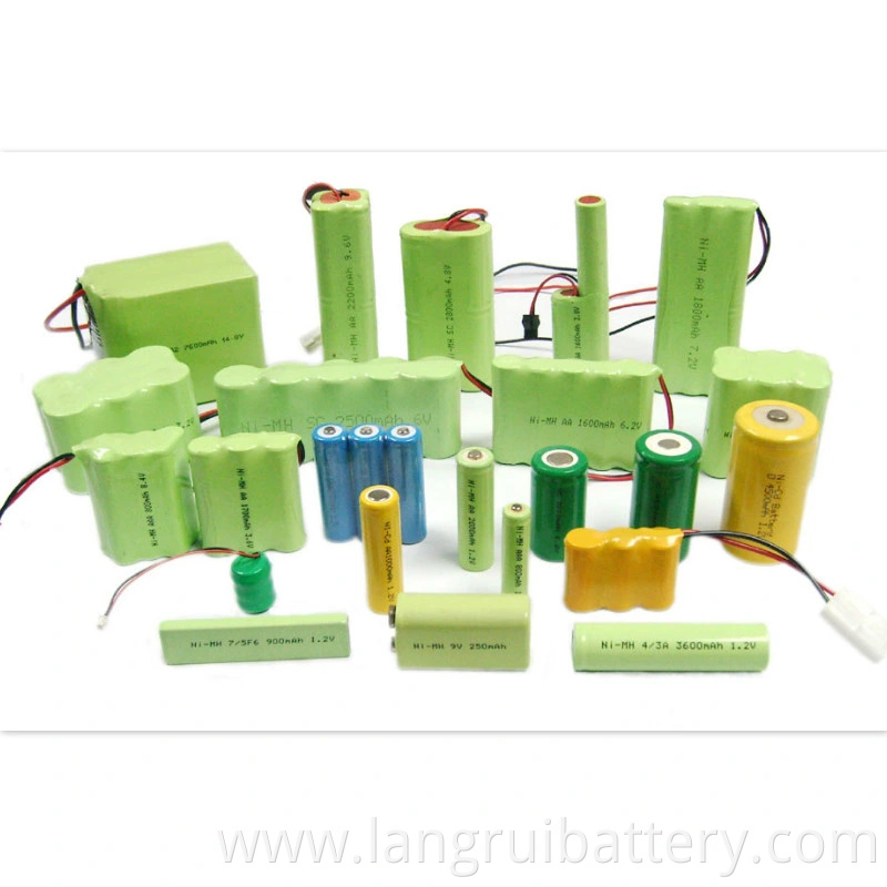 Ni-MH AAA*3 3.6V 800mAh Battery Pack Can Be Customized